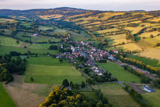 Kaulstoß von Westen in Schotten im Bundesland Hessen, Deutschland