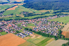 Brüder-Grimm-Straße im Ortsteil Rommerz in Neuhof im Bundesland Hessen, Deutschland
