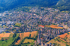 Ortsansicht aus Norden in Birkenfeld im Bundesland Baden-Württemberg, Deutschland