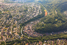 Nagoldschleife bis Friedenstr im Ortsteil Südweststadt in Pforzheim im Bundesland Baden-Württemberg, Deutschland
