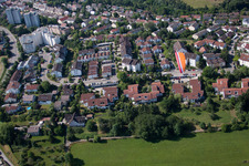 Leonberg im Bundesland Baden-Württemberg, Deutschland aus der Luft