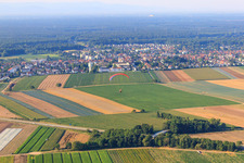 Am Wasserturm aus Norden in Kandel im Bundesland Rheinland-Pfalz, Deutschland