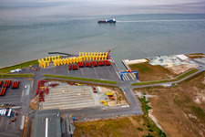 Cuxhaven im Bundesland Niedersachsen, Deutschland aus der Luft