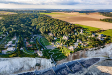 Falaise Cise in Ault im Bundesland Somme, Frankreich