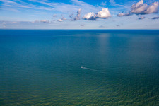 Kanal in Ault im Bundesland Somme, Frankreich
