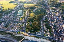 Falaise D Ault im Bundesland Somme, Frankreich von oben