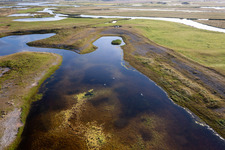 Luftbild von Hable d'Ault in Woignarue im Bundesland Somme, Frankreich