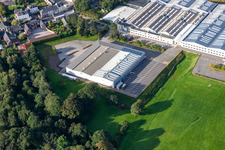 Friville-Escarbotin im Bundesland Somme, Frankreich aus der Luft