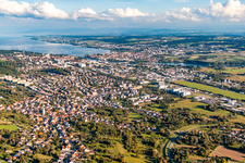 Petershausen von Nordwesten in Konstanz im Bundesland Baden-Württemberg, Deutschland