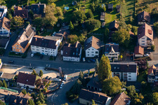 Ortsteil Wollmatingen in Konstanz im Bundesland Baden-Württemberg, Deutschland von oben gesehen