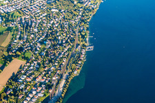 Überlingen im Bundesland Baden-Württemberg, Deutschland von oben gesehen