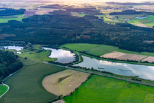 Sauldorfer Baggerseen im Bundesland Baden-Württemberg, Deutschland