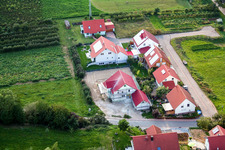 Am Narrenberg in Hergersweiler im Bundesland Rheinland-Pfalz, Deutschland aus der Luft