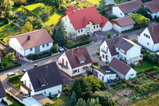 Schrägluftbild von Mühlstr in Barbelroth im Bundesland Rheinland-Pfalz, Deutschland