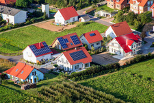 Am Narrenberg in Hergersweiler im Bundesland Rheinland-Pfalz, Deutschland aus der Vogelperspektive