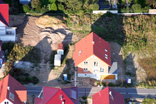 Neubaugebiet Am Höhenweg in Kandel im Bundesland Rheinland-Pfalz, Deutschland aus der Luft betrachtet