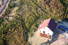 Neubaugebiet Am Höhenweg in Kandel im Bundesland Rheinland-Pfalz, Deutschland von der Drohne aus gesehen