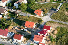 Neubaugebiet Am Höhenweg in Kandel im Bundesland Rheinland-Pfalz, Deutschland aus der Luft