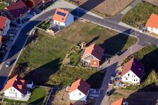 Luftbild von Neubaugebiet An der Anhaide im Ortsteil Schaidt in Wörth am Rhein im Bundesland Rheinland-Pfalz, Deutschland