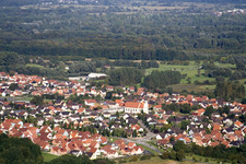 Mothern von Südwesten im Bundesland Bas-Rhin, Frankreich