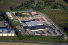 Rheinau, Industriegebiet im Ortsteil Freistett im Bundesland Baden-Württemberg, Deutschland