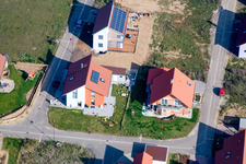 Luftbild von Buchenweg, Neubaugebiet in den Brotäckern in Steinweiler im Bundesland Rheinland-Pfalz, Deutschland