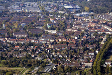 Ortsteil Aue im Ortsteil Durlach in Karlsruhe im Bundesland Baden-Württemberg, Deutschland