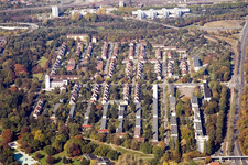 Karlsruhe Dammerstock im Ortsteil Weiherfeld-Dammerstock im Bundesland Baden-Württemberg, Deutschland