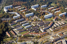 Karlsruhe Oberreut im Bundesland Baden-Württemberg, Deutschland