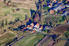 Windener Mühle im Bundesland Rheinland-Pfalz, Deutschland von oben gesehen