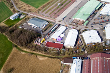 Luftbild von Kandel-Minderslachen, Horstring im Bundesland Rheinland-Pfalz, Deutschland