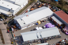 Kandel-Minderslachen, Horstring im Bundesland Rheinland-Pfalz, Deutschland aus der Luft