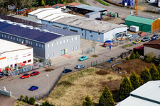 Buschurweg im Ortsteil Minderslachen in Kandel im Bundesland Rheinland-Pfalz, Deutschland