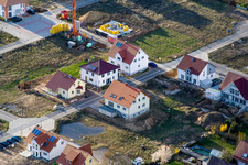 Am Höhenweg in Kandel im Bundesland Rheinland-Pfalz, Deutschland vom Flugzeug aus
