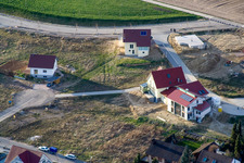 Am Höhenweg in Kandel im Bundesland Rheinland-Pfalz, Deutschland aus der Vogelperspektive