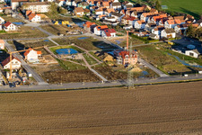 Schrägluftbild von Am Höhenweg in Kandel im Bundesland Rheinland-Pfalz, Deutschland
