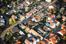 Luftbild von Robert Koch Straße in Kandel im Bundesland Rheinland-Pfalz, Deutschland