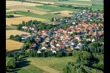 Rohrbach im Bundesland Rheinland-Pfalz, Deutschland von oben