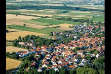 Rohrbach im Bundesland Rheinland-Pfalz, Deutschland aus der Luft