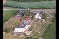 Fussballgolfpark Südpfalz und Adamshof Kandel im Bundesland Rheinland-Pfalz, Deutschland